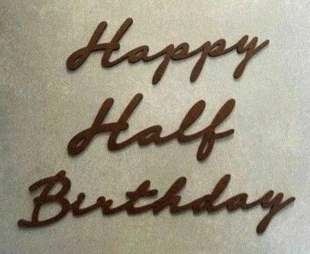 ハーフバースデー用 レターバナー【happyhalfbirthday】1/2 バースデーフォトハッピーハーフバースデー