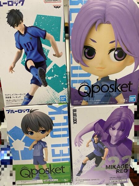 ブルーロック　 Qposket フィギュア他　5点セット