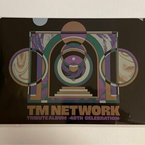 TM NETWORK 特典　Ａ5サイズクリアファイル