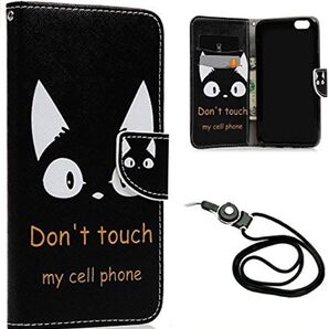 OPPO Find X2 Proケース 手帳型 猫 ネックストラップ付き