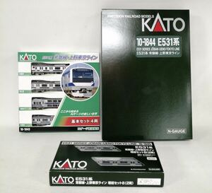 ★新品 未使用★ KATO 10-1843/4/5 E531系 常磐線 上野東京ライン 基本増結AB 10両セット JR東日本 カトー』