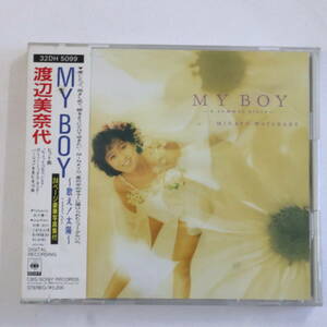  used CD with belt * Watanabe Minayo MY BOY* old standard tax inscription less regular price 3200 jpy 32DH-5099 Onyanko Club 