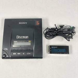 Junk SONY D-303 Discman portable CD player remote control earphone MDR-E472 black Sony disk man 