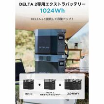 EcoFlow DELTA 2専用エクストラバッテリー1024Wh_画像4