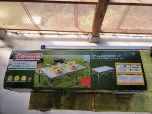 新品未使用 Coleman コールマン EASY ROLL 2-STAGE TABLE 110 イージーロール 2ステージテーブル 170-7639