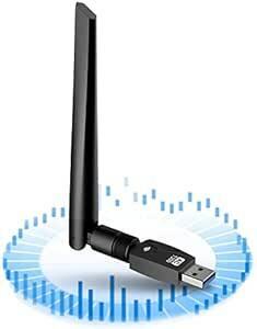 KIMWOOD 2022 wifi usb 1300Mbps USB3.0 無線lan 子機 2.4G/5G デュアルバンド 5d