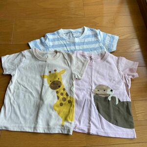 【お買い得】男の子Tシャツ3枚セット　無印良品他