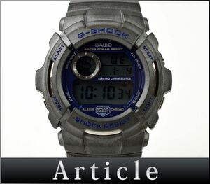 175901◆ 動作確認済 CASIO カシオ G-SHOCK Gショック 腕時計 クォーツ G-2000 デジタル 樹脂 ネイビー グレー メンズ/ D