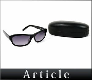 174953◇美品 度なし KANEKO OPTICAL カネコオプティカル サングラス アイウェア セルフレーム ブラック 黒 小物 メンズ レディース/ G