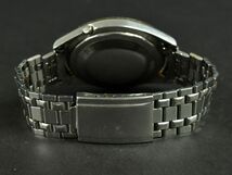 175614□動作未確認 SEIKO セイコー スポーツマチック5 腕時計 自動巻 デイデイト 3針 6619-9000 SS ブラック シルバー メンズ/ D_画像6