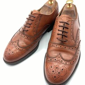 REGAL リーガル　オックスフォードウイングチップシューズ　ブラウン 茶 レザーシューズ 革靴