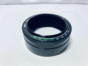 ★良品★ ニコン NIKON HN-12 FOR POLAR FILTER メタル レンズフード #43 #D1702