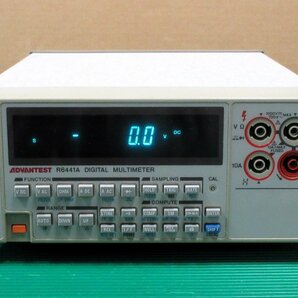 Advantest/アドバンテスト R6441A/01 Digital Multimeter/R13220:GP-IB Interface 未検査品の画像1