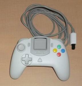  used Dreamcast controller Retro Fighters StrikerDC Sega Dreamcast Controller wire white 