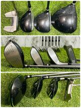 【良品】現行モデル TaylorMade テーラーメイド RBZ メンズゴルフセット クラブセット 10本 R_画像4