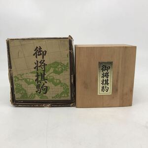 将棋駒 天光 将棋 外箱付き(検 ボードゲーム 伝統工芸 和 骨董品 古玩 玩具 NN3B10