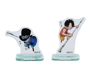 ONE PIECE アクリルminiフィギュア 第4弾 サボ & エース ※ジャンプフェスタ 限定 ワンピース 幼少 アクリルスタンド ジャンプショップ