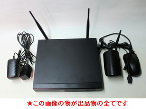 防犯カメラ WiFi 即戦力の監視カメラ 屋外防水 IPカメラ ハードディスク取り付け済み ブラックカメラ