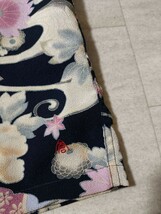 サイズ：2(M)　日本製　備中倉敷工房　倉　刺繍ロゴ　和柄　総柄 アロハシャツ　半袖シャツ　エターナル　ETERNAL_画像3