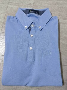  size :M ultimate beautiful goods made in Japan Fred Perry FRED PERRY B/Dpike polo-shirt button down deer. .