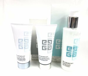 未使用　ジバンシィ　GIVENCHY　メイクオフ　エマルジョン　200ml/クリオホワイト　マスク　パック　100ml/美容パック　100ml 3点 KES-1156