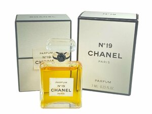 未使用　未開栓　シャネル　CHANEL　No.19　パルファム　ボトル　7ml　YK-6509