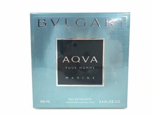 未使用　フィルム未開封　ブルガリ　BVLGARI　アクア　AQVA　プールオム　マリン　オードトワレ　スプレー　100ml　YK-6387