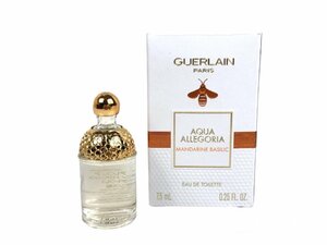 満量　ゲラン　GUERLAIN　AQUA ALLEGORIA　アクア　アレゴリア　マンダリン　バジリック　ボトル　7.5ml　ミニ香水　YMK-680