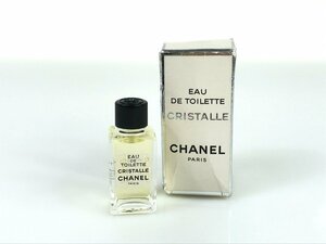 満量　シャネル　CHANEL　オードトワレ　クリスタル　CRISTALLE　ミニボトル　4.5ml　YMK‐420　