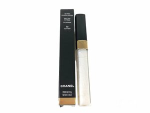 未使用　シャネル　CHANEL　レーヴルサンティヤント　LEVRES SCINTILLANTES　リップグロス　#92　グリター　KES-2689