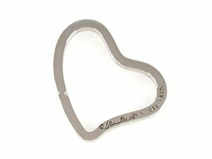  Tiffany TIFFANY L sa Pele ti Heart key ring silver 925 YAS-8974