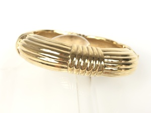  Nina Ricci NINA RICCI design bangle bracele Gold color -ply thickness feeling equipped YAS-3126
