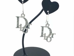 Кристиан Dior Christian Dior Logo Linestone крюк пирсинговый серебряный цвет Yas-11169