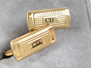  прекрасный товар Christian * Dior Christian Dior запонки кафф links Gold цвет YMA-314