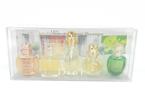 満量　クリスチャン・ディオール　Christian Dior　Voyage　Les Parfums de I'Avenue Montaigne　ミニスプレー　7.5ml×5本セット　YK-2435