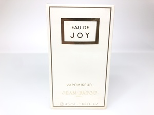 未使用　フィルム未開封　ジャンパトゥ　JEAN PATOU　オード　ジョイ　JOY　VAPOMISEUR　スプレー　45ml　YK‐1507