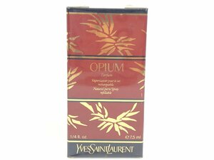 未使用　フィルム未開封品　イヴ・サンローラン　Yves Saint Laurent　YSL　オピウム　OPIUM　パルファム　スプレー　7.5ml　YK-4321