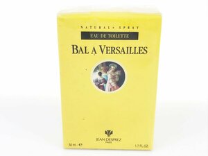 フィルム未開封　ジャンデプレ　Jean Desprez　バラベルサイユ　BAL a VERSAILLES　オードトワレ　スプレー　50ml　YK-3581