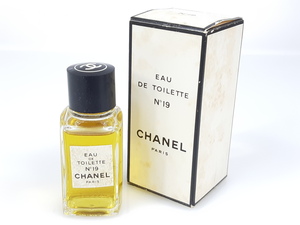 シャネル　CHANEL　No.19　オードゥ　トワレット　ボトル　20ml　残量：９割　YK-2184