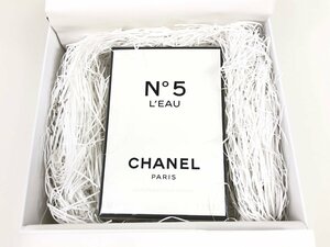 未使用　内箱フィルム未開封　シャネル　CHANEL　No.5　L'EAU　ロー　オードトワレ　スプレー　50ml　YK-6690