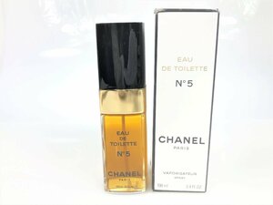 未使用　シャネル　CHANEL　No.5　オードトワレ　スプレー　100ml　YK-4821