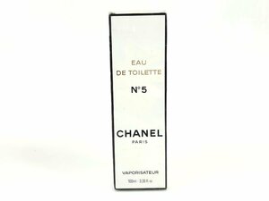 未使用　フィルム未開封　シャネル　CHANEL　No.5　オードトワレ　スプレー　100ml　YK-5735