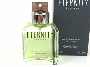 満量　カルバンクライン　Calvin Klein　エタニティ フォーメン　ETERNITY for MEN　オードトワレ　スプレー　100ml　YK-5535