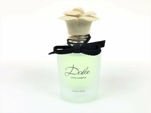 残多　ドルチェ&ガッバーナ　DOLCE&GABBANA　ドルチェ　Dolce　フローラルドロップス　オードトワレ　スプレー　30ml　残量：8割　YK-3870