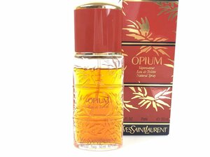 イヴ・サンローラン　Yves Saint Laurent　YSL　オピウム　OPIUM　オードトワレ　スプレー　50ml　残量：9割　YK-5537