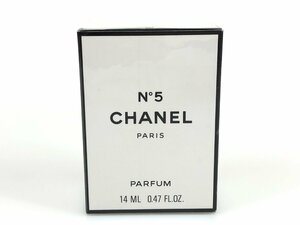 未使用　フィルム未開封　シャネル　CHANEL　No.5　パルファム　ボトル　14ml　YK-5610