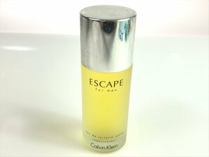 満量　カルバンクライン　Calvin Klein　ESCAPE for men　エスケープ　フォーメン　オードトワレ　スプレー　100ml　YK-5968