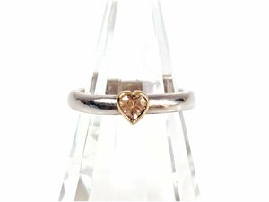 Folifori Follie Heart 1p Каменное кольцо Размер 12-13 Серебро 925 YAS-9961