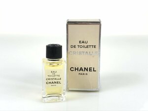 満量　シャネル　CHANEL　オードトワレ　クリスタル　CRISTALLE　ミニボトル　4.5ml　YMK‐419