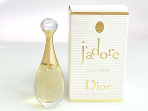満量　クリスチャン・ディオール　Christian Dior　ジャドール　JADORE　オードパルファム　5ml　ミニ香水　YMK-713